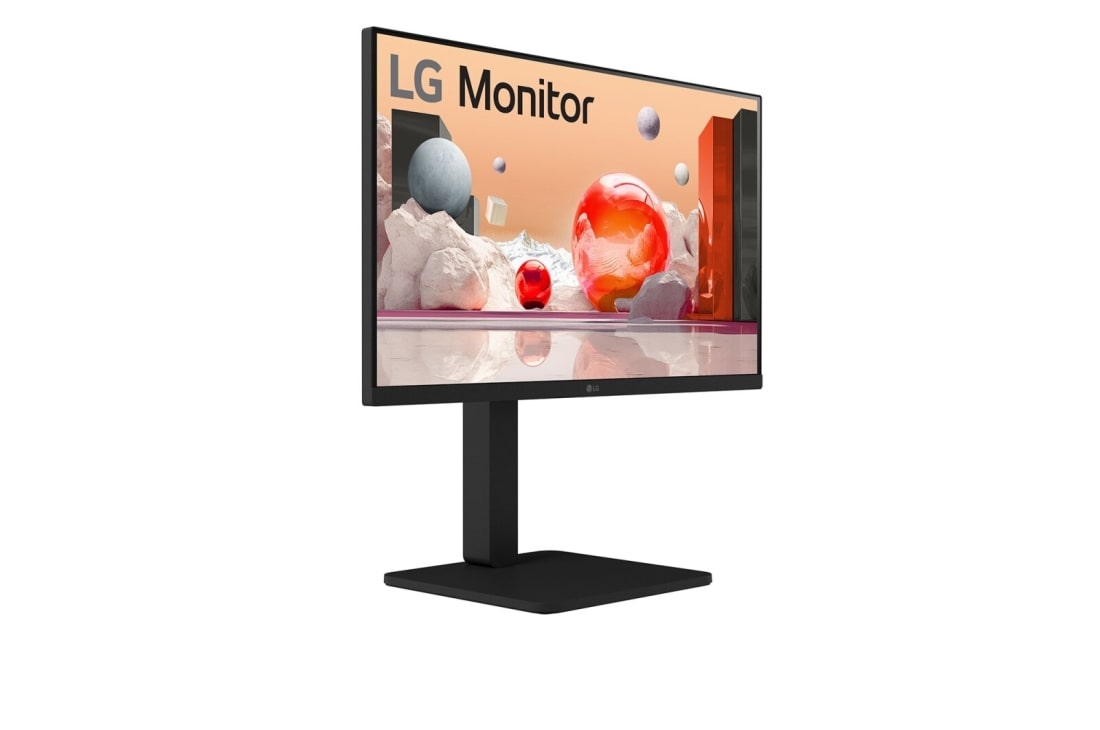 LG 24 in Full HD IPS monitorius, perspektyvinis vaizdas, 24BA550-B, thumbnail 4