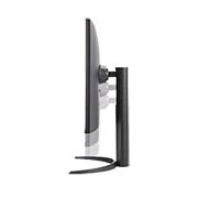 LG 31,5 in UHD 4K HDR monitorius, šoninis monitoriaus vaizdas, kai jis juda žemyn, kad būtų galima reguliuoti aukštį, 32UR550-B, thumbnail 9