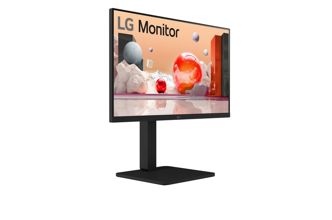 LG 24 in Full HD IPS monitorius, perspektyvinis vaizdas, 24BA450-B, thumbnail 4