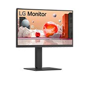 LG 24 in Full HD IPS monitorius su USB Type-C™ ir RJ45, +15 laipsnių vaizdas iš šono, 24BA750-B, thumbnail 2