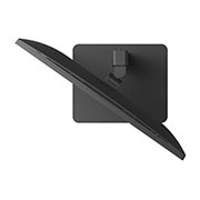 LG 27 in QHD IPS monitorius su USB-C ir nuosekliojo jungimo funkcija, -15 degree swivel top view, 27BA75QB-B, thumbnail 12