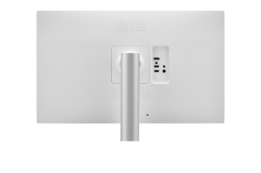 LG 27 col. UHD 4K IPS monitorius su VESA DisplayHDR™ 400, Back view , 27UP650K-W, thumbnail 9