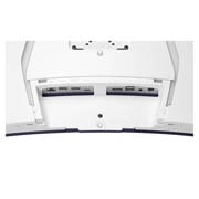 LG UltraGear™ 39 in OLED 240 Hz WQHD Curved Smart Gaming Monitor | webOS, 0.03ms (GtG), 240Hz, DisplayHDR True Black 400, prievadų vaizdas stambiu planu, 39GX90SA-W, thumbnail 15