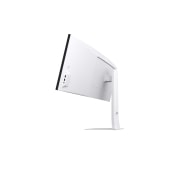LG 49 colių UltraWide Dual QHD(5120x1440) Curved Nano IPS Display su 144 Hz, Vaizdas iš galo, šonu, 49U950A-W, thumbnail 6