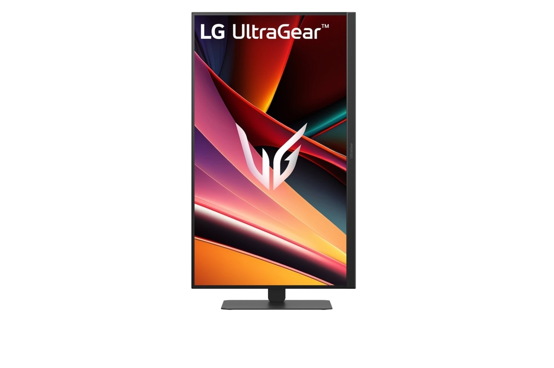 LG „LG UltraGear™“ G6 27 col. 200 Hz QHD žaidimų monitorius │ 27G610A su sRGB 99 % (įprastai), VESA DisplayHDR™ 400, 1 ms (GtG), HDMI 2.0, rear view with lights on, 27G610A-B, thumbnail 5