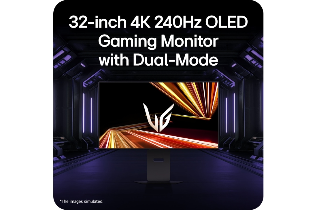 LG „LG UltraGear™“ GX8 32 col. OLED 240 Hz 4K UHD žaidimų monitorius │ 32GX870A su dvigubu režimu, DCI-P3 98.5 % (įprastai), VESA DisplayHDR™ True Black 400, 0.03 ms (GtG), DP 2.1, 32GX870A-B, thumbnail 15