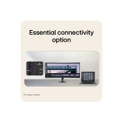 LG „LG UltraWide™“ 34&nbsp;col. 144 Hz WQHD išlenktas (1800R) monitorius 34U640B su HDR 10 ir sRGB 99 % (tipinė reikšmė), Monitoriaus stovo (paversto +15&nbsp;laipsnių) profilio vaizdas iš šono, 34U620B-B, thumbnail 7