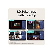 LG 27&nbsp;colių UltraGear™ G5, 300&nbsp;Hz FHD žaidimų monitorius, Pagrindinis vaizdas, kuriame pavaizduotas žaidimų monitoriaus sąsaja su „Dual Mode“ ekrano nustatymu, „Smart Screen Split“ funkcija, skirta daugiafunkciniams išdėstymams, vaizdo skambučių paleidimu vi, 27G550B-B, thumbnail 10