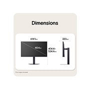 LG 27&nbsp;colių UltraGear™ G5, 300&nbsp;Hz FHD žaidimų monitorius, Žaidimų monitoriaus vaizdas iš priekio ir iš šono, iliustruojantis jo bendruosius matmenis ir profilio dizainą., 27G550B-B, thumbnail 12