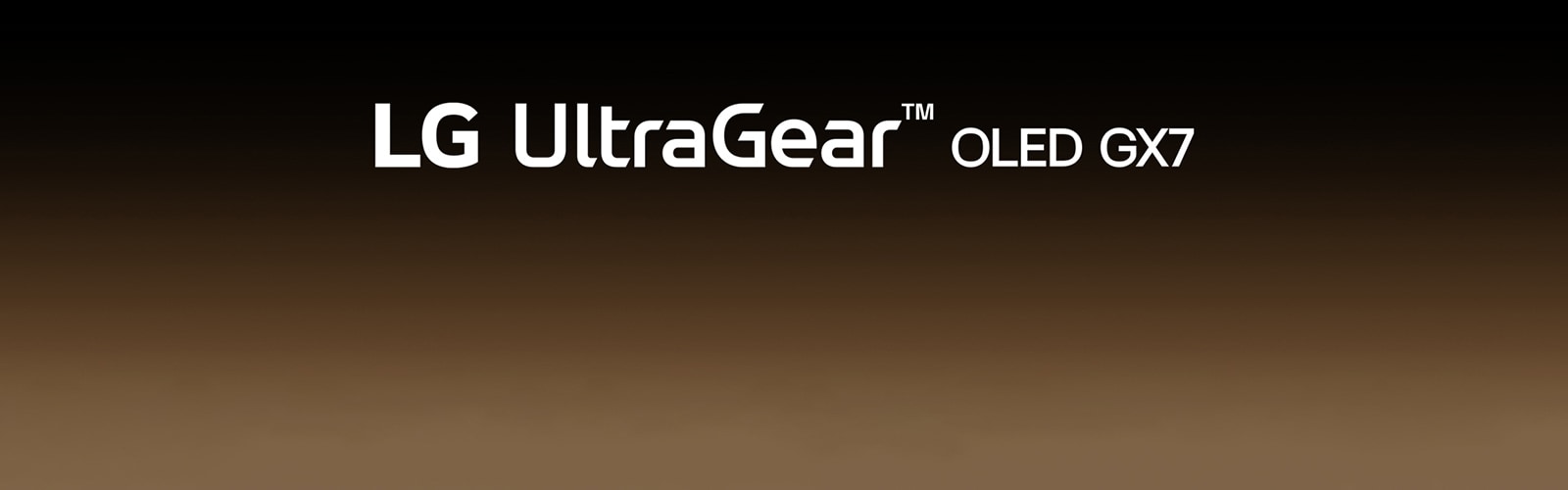 UltraGear™ OLED GX7 logotipas.