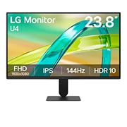 LG 24&nbsp;colių LG monitorius U4, IPS Full HD 144&nbsp;Hz, Vaizdas iš priekio, 24U411B-B, thumbnail 1