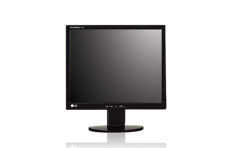 LG 17'' LCD monitorius, erdvės išnaudojimo optimizavimas, karščiausia kryptis kompiuterių srityje, lengviausias integruotas valdymas, N1742LH