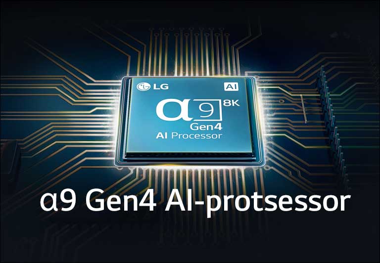 4-os kartos AI procesorius „α9“ yra elektros grandinės viduryje.