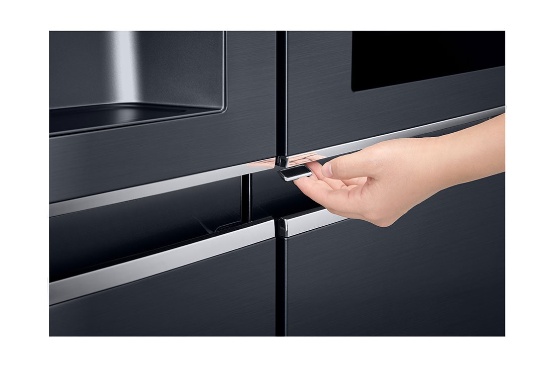 LG Side-by-Side InstaView Door-in-Door™ šaldytuvas, 625L, plotis 91cm, aukščio 179cm, GSX961MCVZ, thumbnail 5