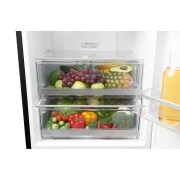 LG GBV7 serijos 387L pilnai bešerkšnis šaldytuvas, aukštis 203 cm, Total No Frost , GBB60BLGFS, thumbnail 9
