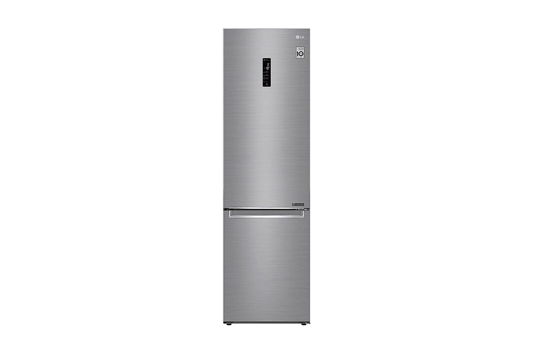 LG GBB7 serijos 384L pilnai bešerkšnis šaldytuvas, aukštis 203cm, Total No Frost, GBB72PZDZN