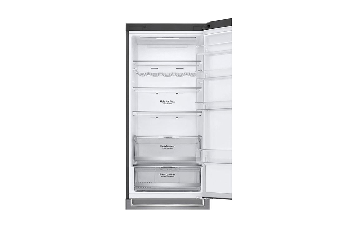 LG GBB7 serijos 384L pilnai bešerkšnis šaldytuvas, aukštis 203cm, Total No Frost, GBB72PZDZN, thumbnail 6