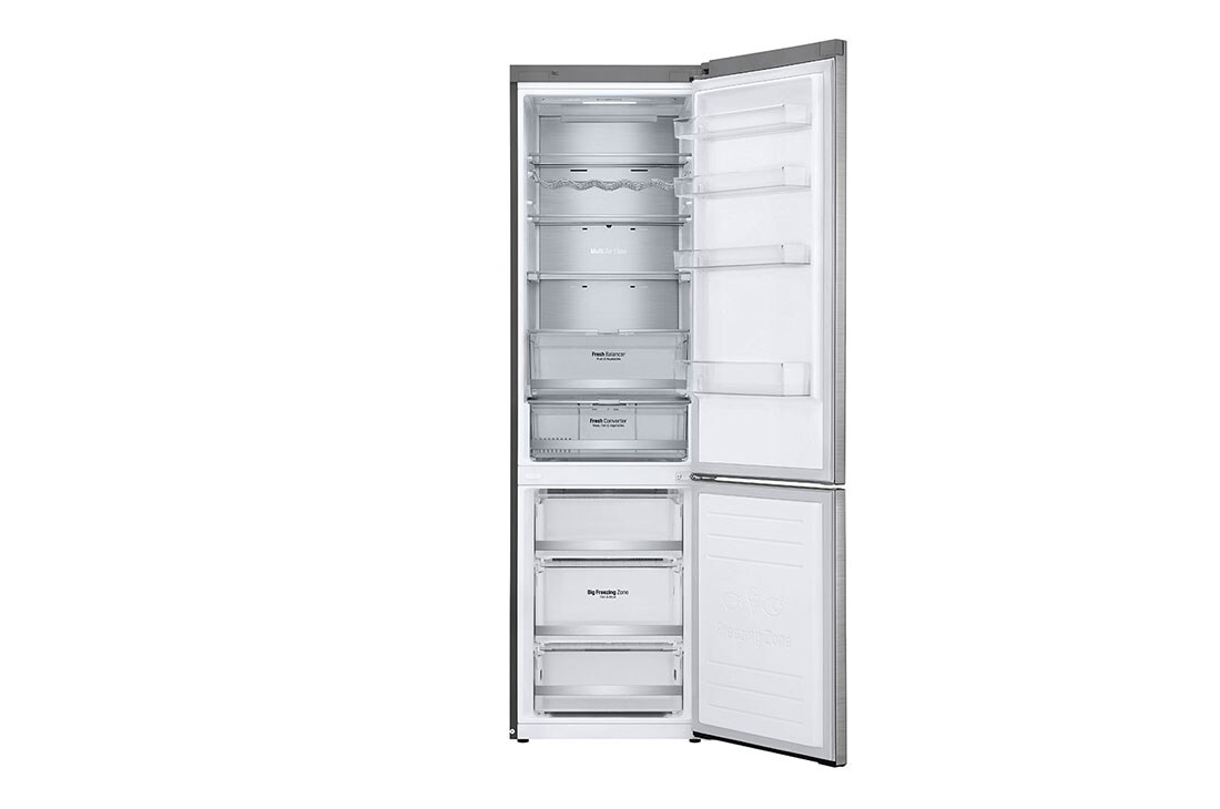 LG GBB9 serijos 384L pilnai bešerkšnis šaldytuvas, aukštis 203cm, Total No Frost, GBB92STAQP, thumbnail 6
