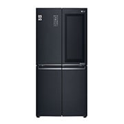 LG daugiaduris šaldytuvas| InstaView™ Door-in-Door | 458L | aukščio 1.79m | plotis 91.3cm | Juoda|F klasė | WiFi | DoorCooling | Total No Frost | GMQ844MCKV, GMQ844MCKV, thumbnail 2