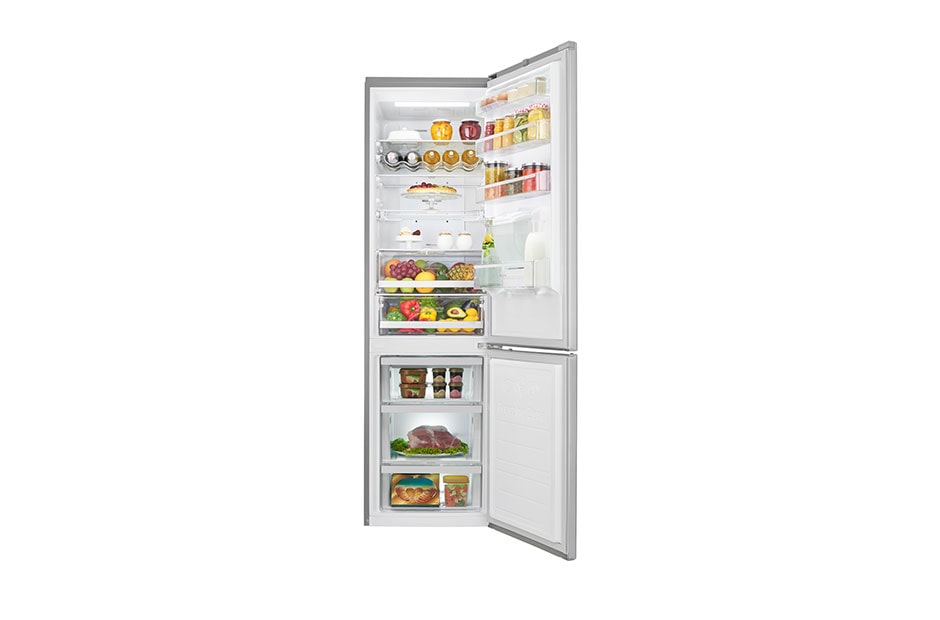 LG New Premium Bottom Freezer Refrigerator, GBF60PZFZS, thumbnail 2
