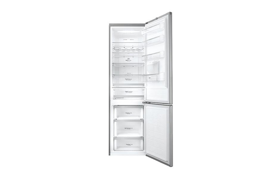 LG New Premium Bottom Freezer Refrigerator, GBF60PZFZS, thumbnail 3