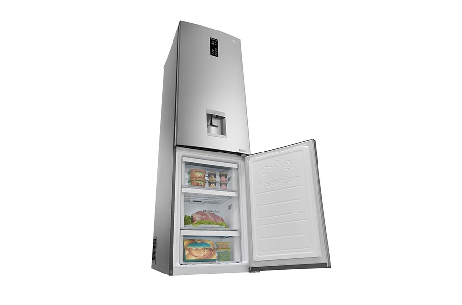 LG New Premium Bottom Freezer Refrigerator, GBF60PZFZS, thumbnail 7