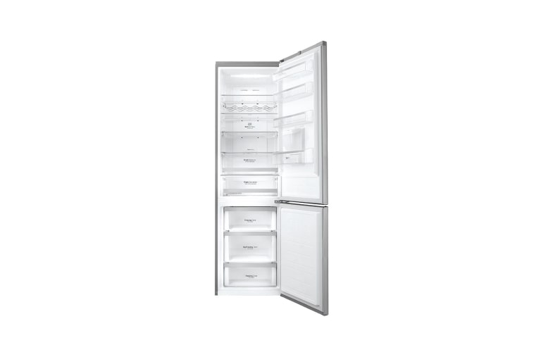 LG New Premium Bottom Freezer Refrigerator, GBF60PZFZS, thumbnail 3