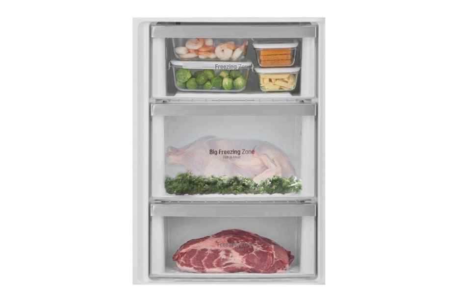 LG šaldytuvas, GBB59PZFZS, thumbnail 5