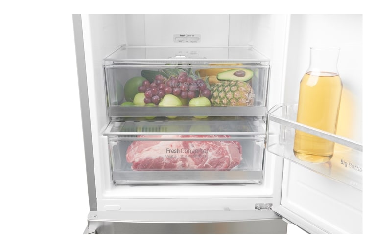 LG šaldytuvas, GBB59PZFZS, thumbnail 3