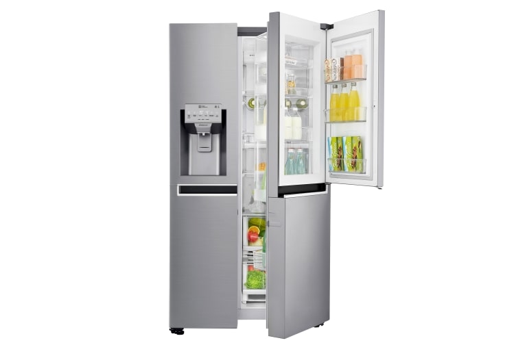 LG 625L No-Frost Side-by-Side šaldytuvas, plotis 91,2cm, aukščio 179cm , GSJ960PZBZ, thumbnail 1