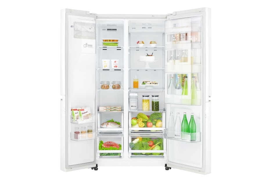 LG 625L No-Frost Side-by-Side šaldytuvas, plotis 91,2cm, aukščio 179cm , GSJ761SWXZ, thumbnail 2