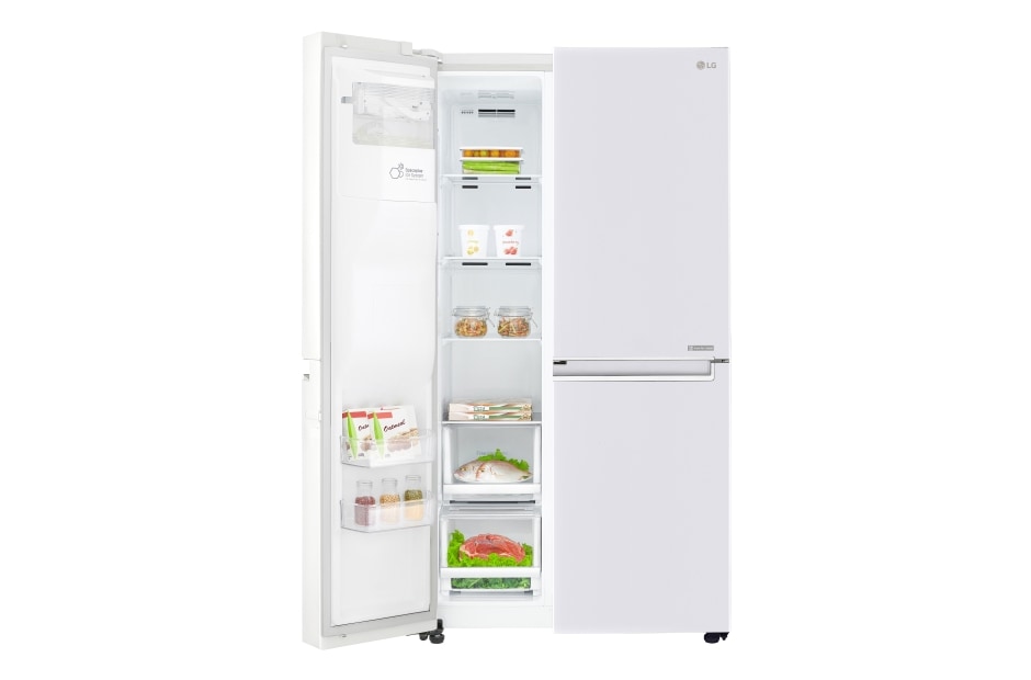 LG 625L No-Frost Side-by-Side šaldytuvas, plotis 91,2cm, aukščio 179cm , GSJ761SWXZ, thumbnail 7
