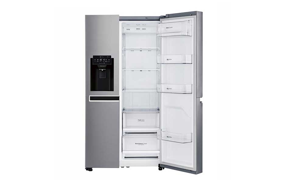 LG 625L No-Frost Side-by-Side šaldytuvas, plotis 91,2cm, aukščio 179cm , GSL760PZXV, thumbnail 7