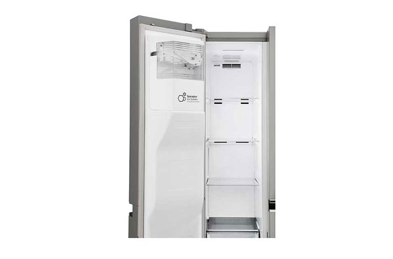 LG 625L No-Frost Side-by-Side šaldytuvas, plotis 91,2cm, aukščio 179cm , GSL760PZXV, thumbnail 3