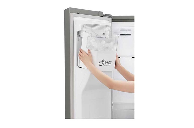 LG 625L No-Frost Side-by-Side šaldytuvas, plotis 91,2cm, aukščio 179cm , GSL760PZXV, thumbnail 4