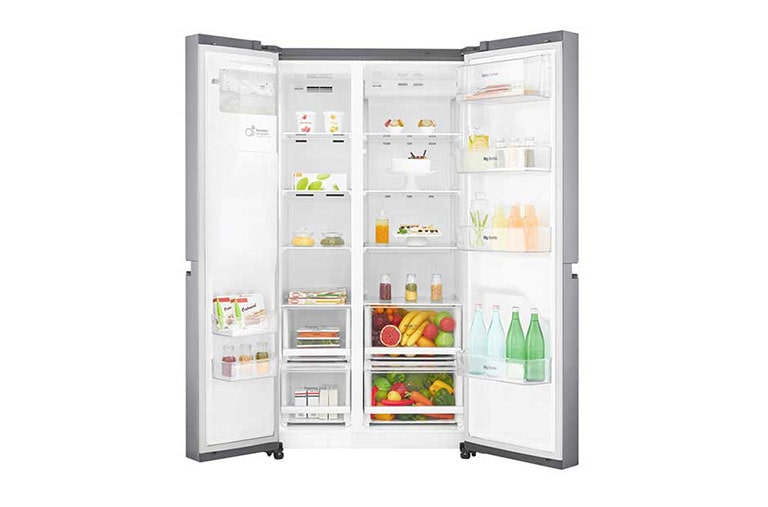 LG 625L No-Frost Side-by-Side šaldytuvas, plotis 91,2cm, aukščio 179cm , GSL760PZXV, thumbnail 7