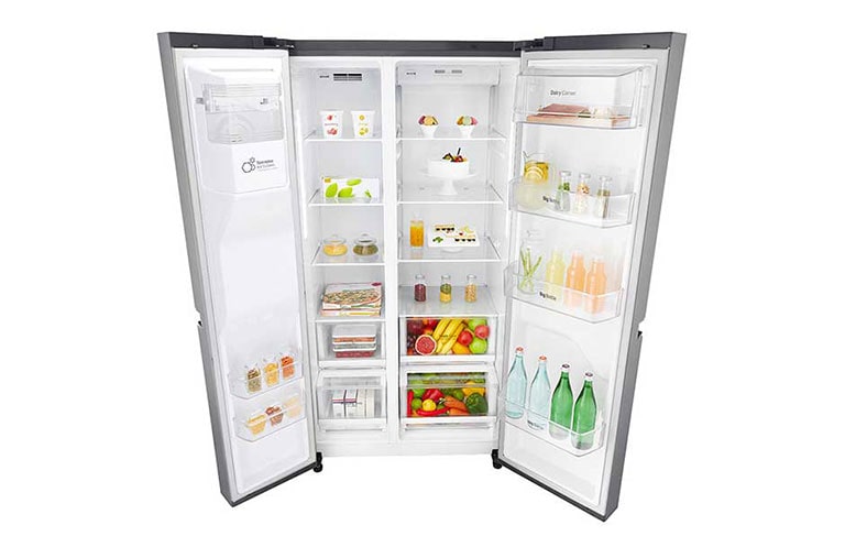 LG 625L No-Frost Side-by-Side šaldytuvas, plotis 91,2cm, aukščio 179cm , GSL760PZXV, thumbnail 14