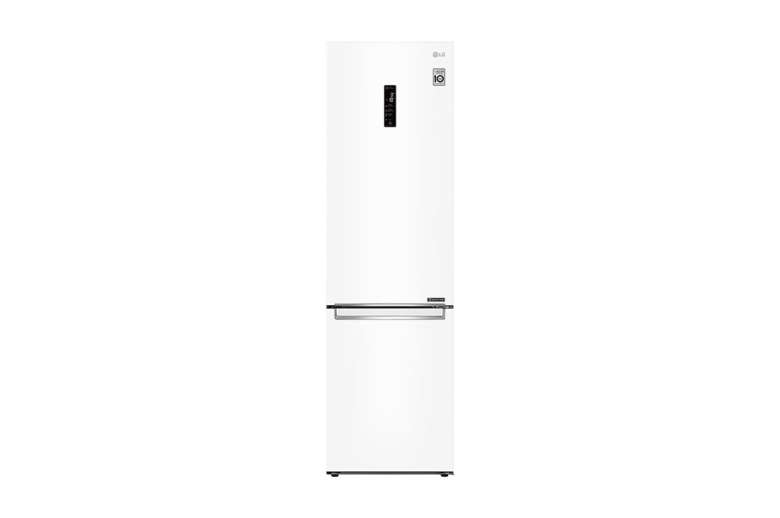 LG GBB7 serijos 384L pilnai bešerkšnis šaldytuvas, aukštis 203cm, Total No Frost, GBB72SWDZN