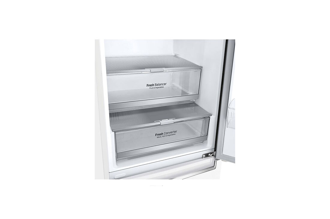 LG GBB7 serijos 384L pilnai bešerkšnis šaldytuvas, aukštis 203cm, GBB72SWEFN, thumbnail 6