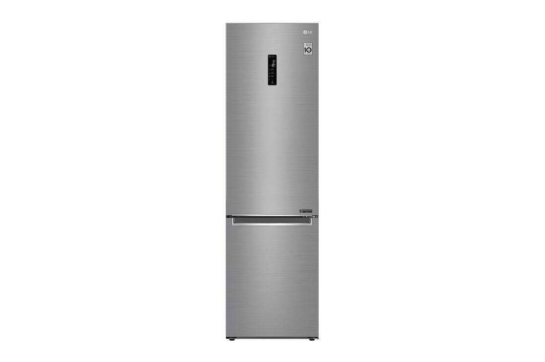LG GBB6 serijos 384L pilnai bešerkšnis šaldytuvas, aukštis 203cm, Total No Frost, GBB62PZFFN