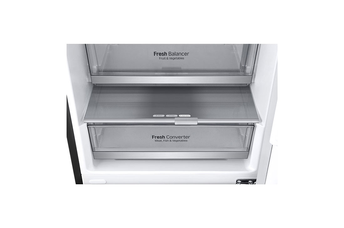 LG GBB9 serijos 384L pilnai bešerkšnis šaldytuvas Centum System™, aukštis 203cm , GBB92MCAXP, thumbnail 5