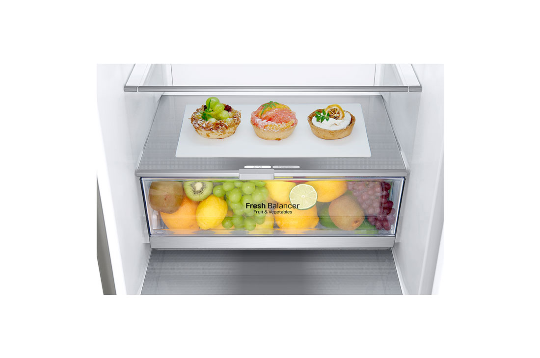 LG GBB7 serijos 384L pilnai bešerkšnis šaldytuvas, aukštis 203cm, Total No Frost, GBB72SADFN, thumbnail 12