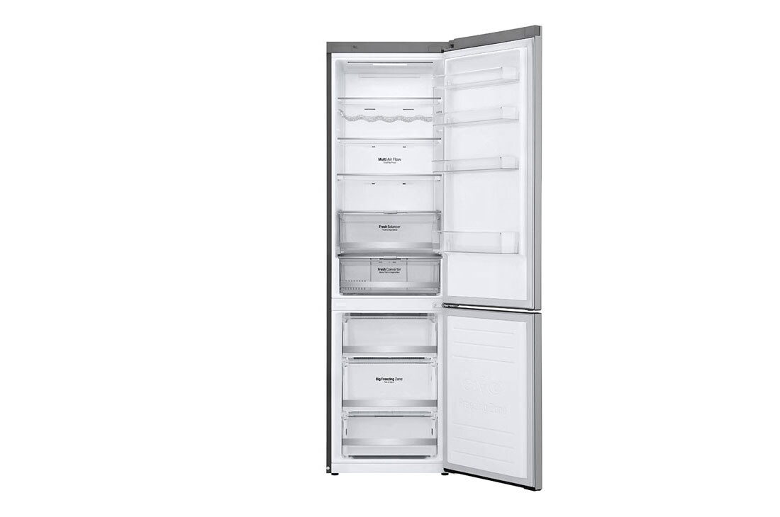 LG GBB7 serijos 384L pilnai bešerkšnis šaldytuvas, aukštis 203cm, Total No Frost, GBB72SADFN, thumbnail 6