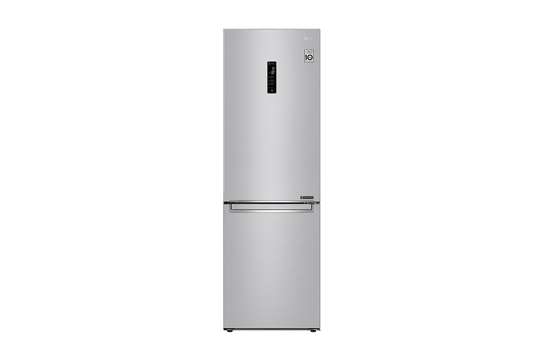 LG GBB7 serijos 341L pilnai bešerkšnis šaldytuvas, aukštis 186cm, Total No Frost, GBB71NSDFN