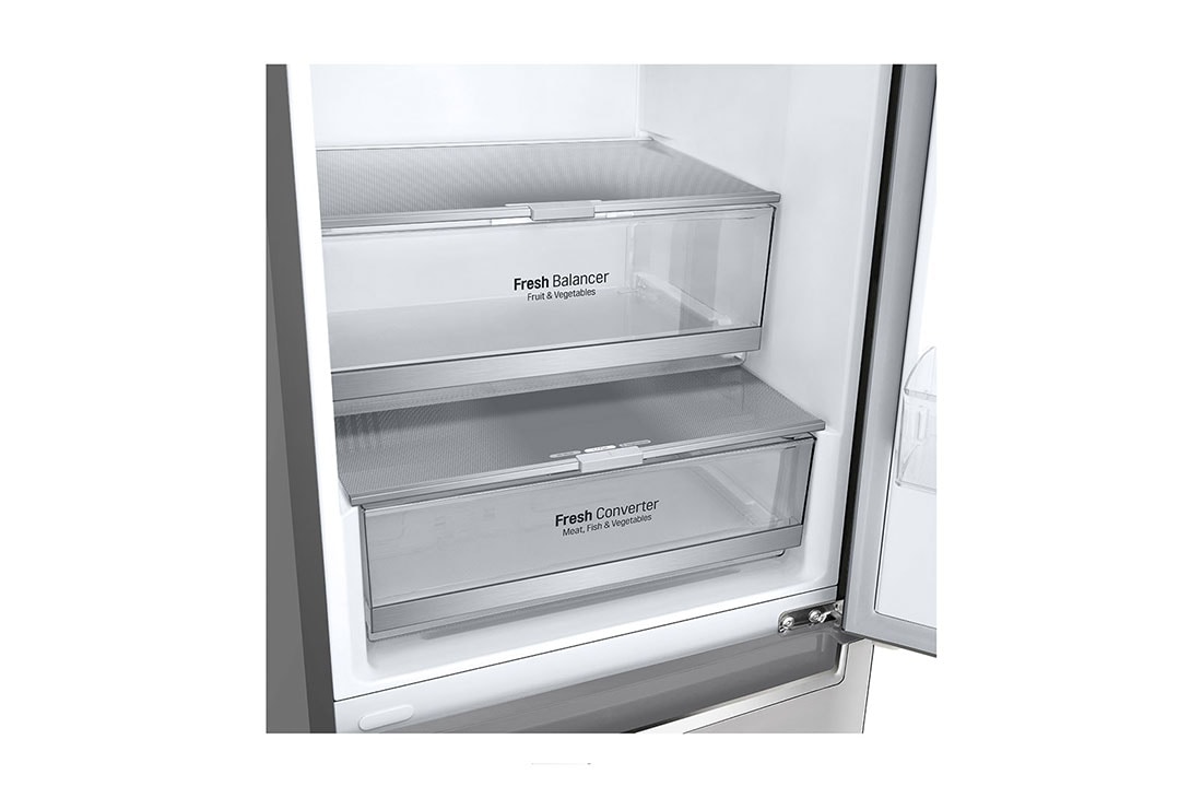 LG GBB7 serijos 384L pilnai bešerkšnis šaldytuvas, aukštis 203cm, GBB72NSDFN, thumbnail 3