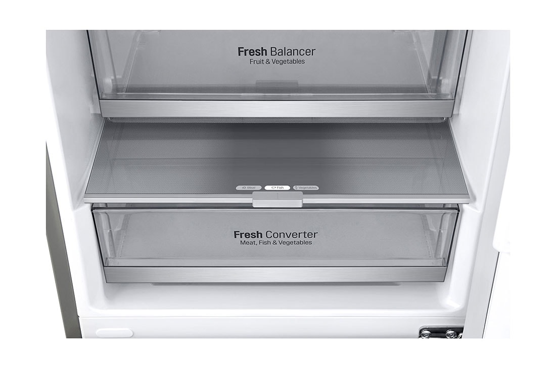 LG GBB7 serijos 384L pilnai bešerkšnis šaldytuvas, aukštis 203cm, GBB72NSDFN, thumbnail 5