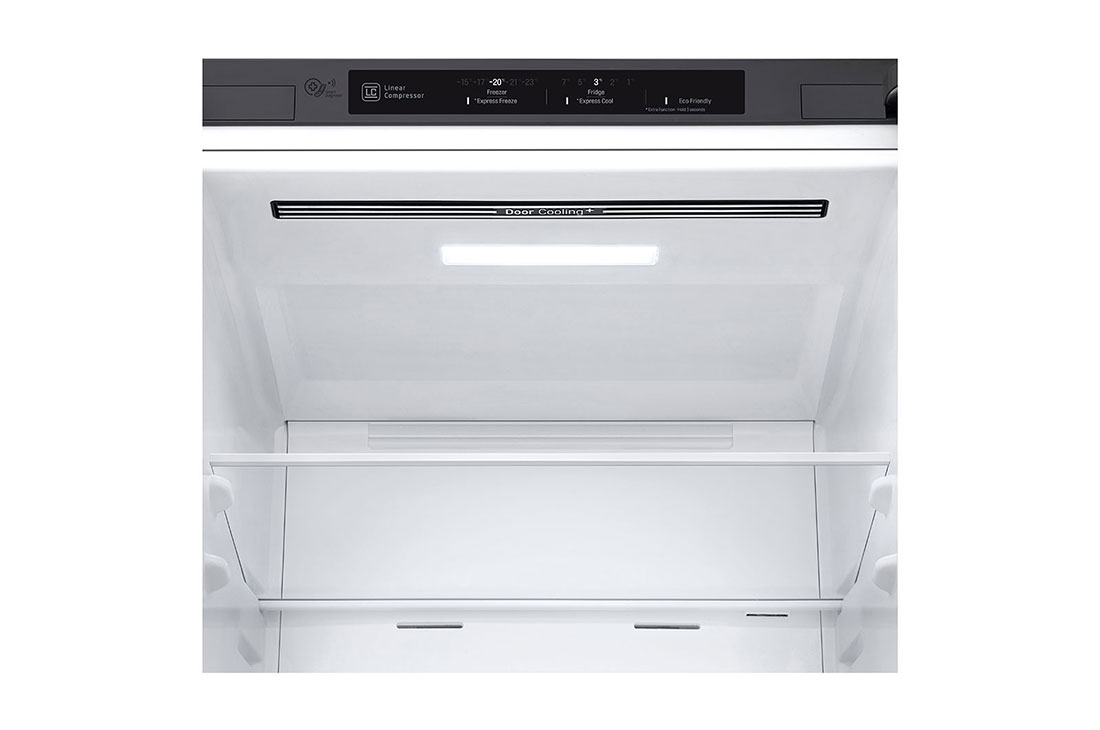 LG GBB6 serijos 341L pilnai bešerkšnis šaldytuvas, aukštis 186cm, Total No Frost, GBB61PZJZN, thumbnail 6
