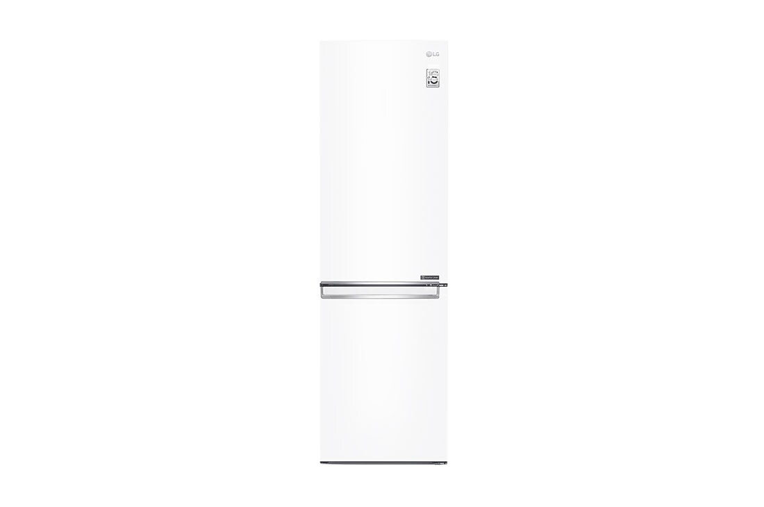 LG GBB6 serijos 341L pilnai bešerkšnis šaldytuvas, aukštis 186cm, Total No Frost, GBB61SWJZN