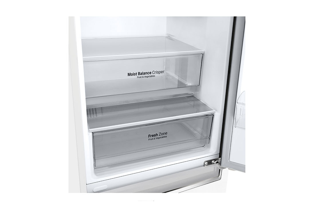 LG GBB6 serijos 341L pilnai bešerkšnis šaldytuvas, aukštis 186cm, Total No Frost, GBB61SWJZN, thumbnail 8