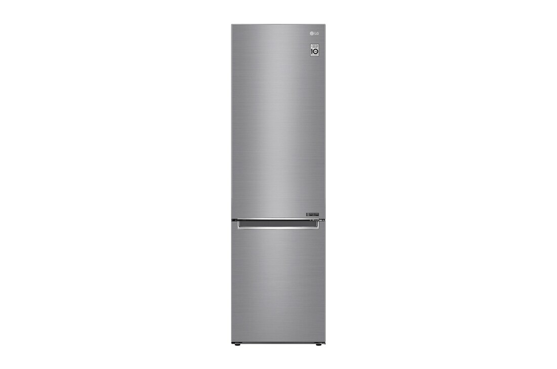 LG GBB6 serijos 384L pilnai bešerkšnis šaldytuvas, aukštis 203cm, Total No Frost, GBB62PZGFN